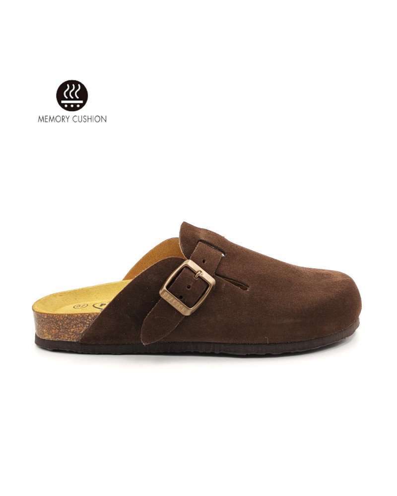 PLAKTON 181539 Afelpado Δέρμα Marron