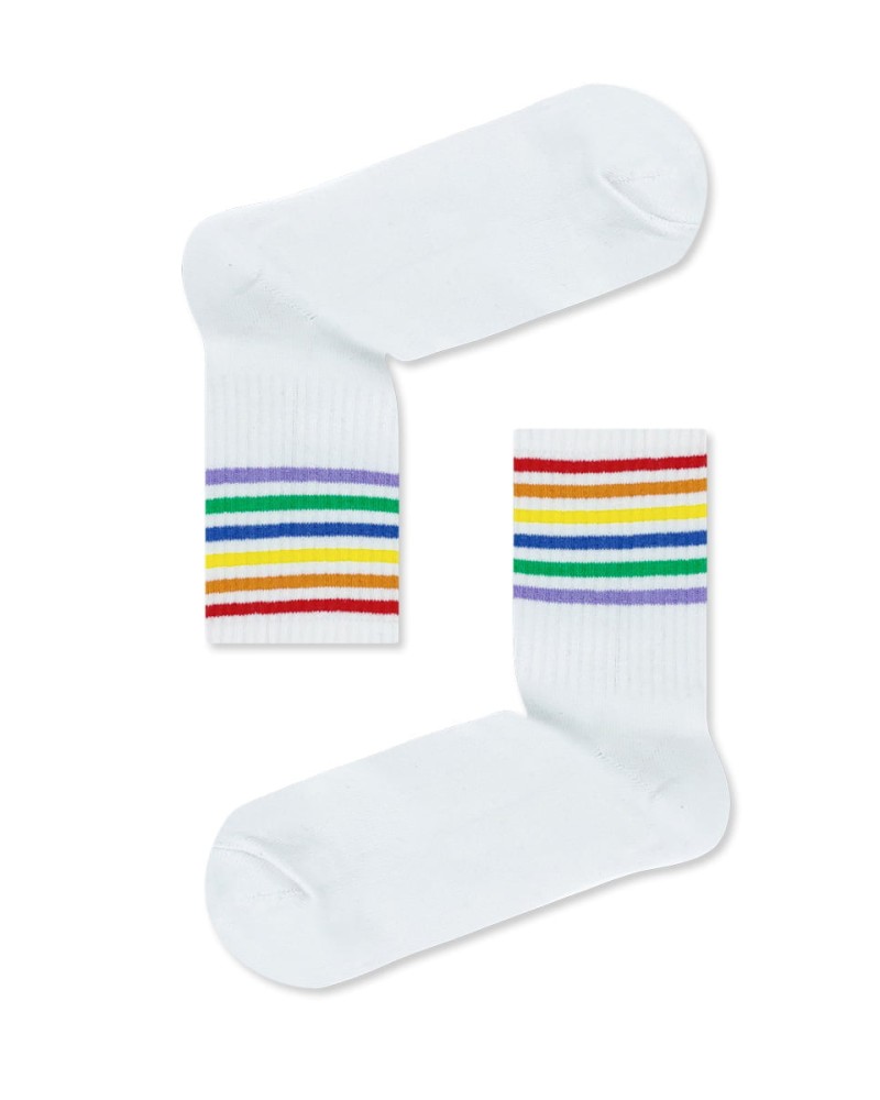 AXIDsocks Unisex Socks Colorful Stripes