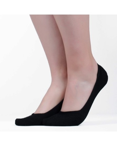 AXIDsocks Invisible Sock Black with Silicone on the Heel