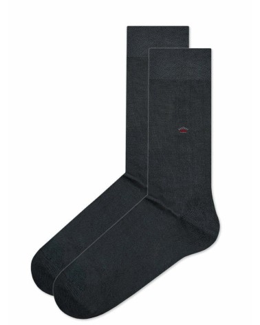 LIVONI Men's Socks Bamboo Monochrome Charcoal