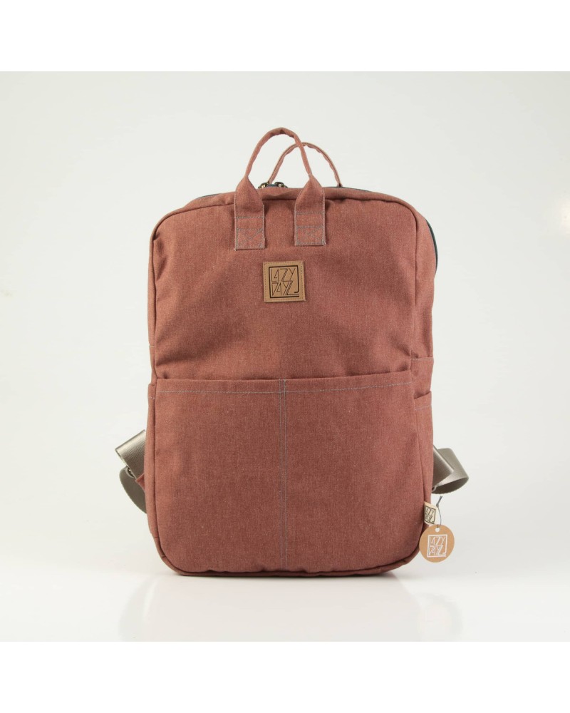 LAZYDAYZ Backpack Bag BB11/03 Terracotta