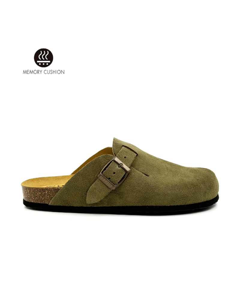 PLAKTON 181539 Afelpado Δέρμα Light Kaki