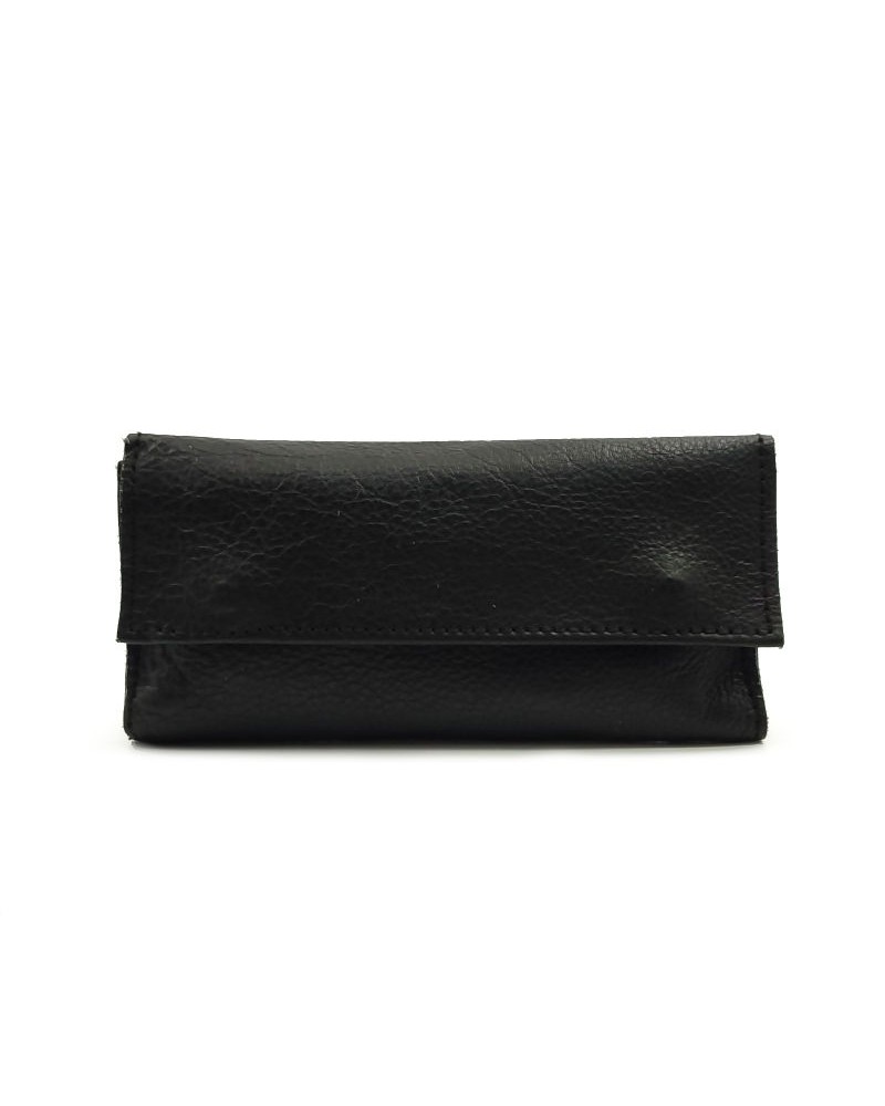 Tobacco Pouch Leather LTB 06 Black