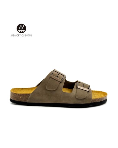 PLAKTON 180010 Nobuck Kaki