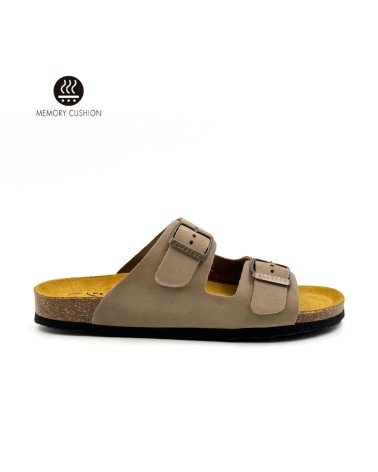 PLAKTON 180010 Nobuck Taupe