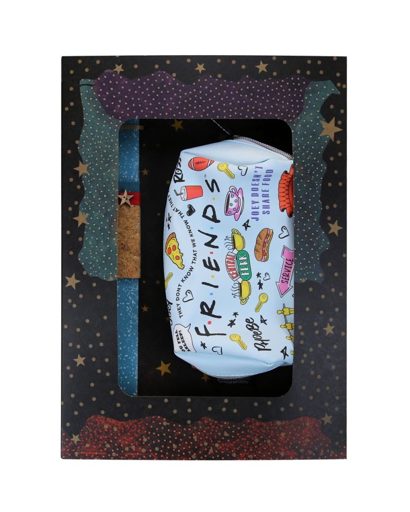 Easter Candle 30cm Case Friends - Blue Icons