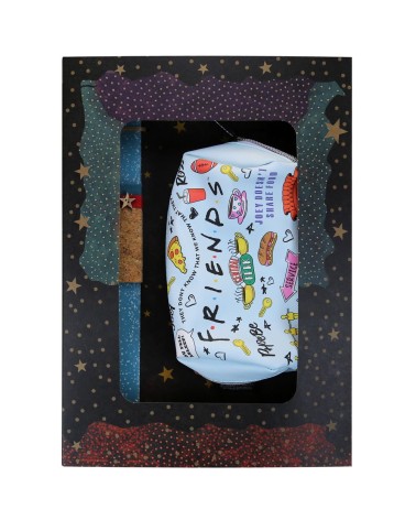 Easter Candle 30cm Case Friends - Blue Icons