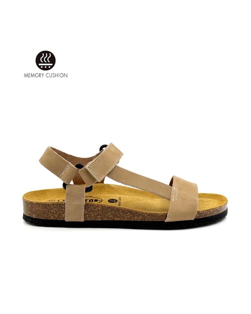 PLAKTON 186127 Nobuck Taupe