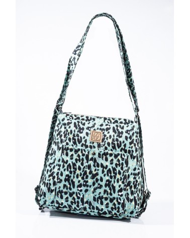 LAZYDAYZ Τσάντα Ώμου/Πλάτης S25BT03 Λεοπάρ Mint