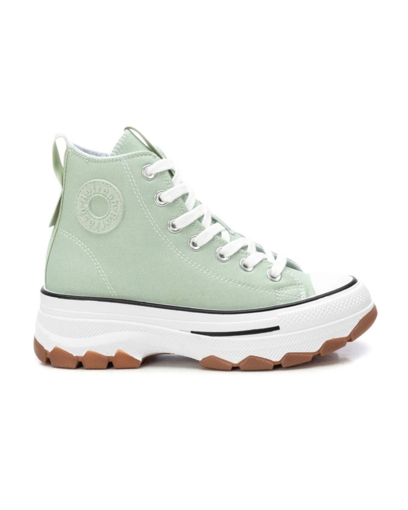 REFRESH Πάνινα Sneakers Μποτάκια 172476 Aqua