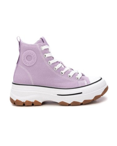 REFRESH Πάνινα Sneakers Μποτάκια 172476 Lila