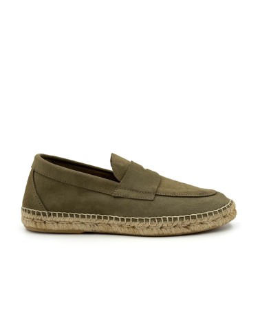 ABARCA CAMPING Leather Kaki