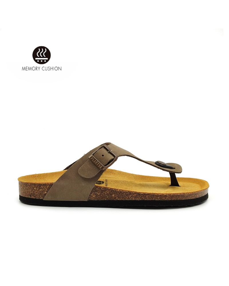 PLAKTON 181671 Nobuck Kaki