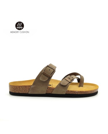 PLAKTON 181032 Nobuck Kaki