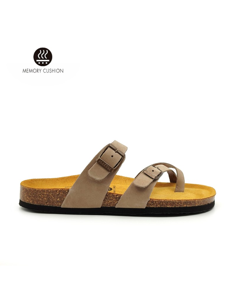 PLAKTON 181032 Nobuck Taupe