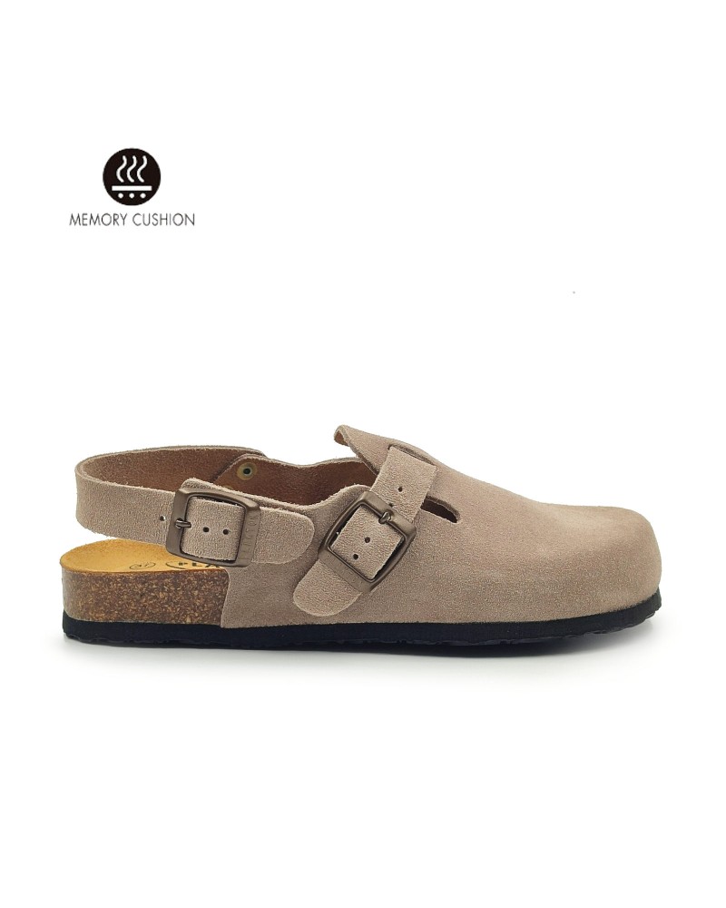 PLAKTON 181546 Afelpado Grueso Leather Piedra
