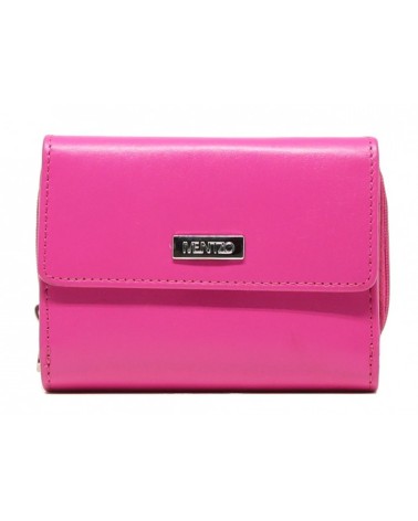 Leather Wallet MENTZO L201 FUXIA RFID CALYPSO