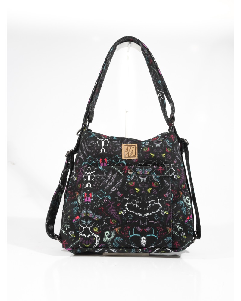 LAZY DAYZ Shoulder Bag/Backpack FW26BT01 Black