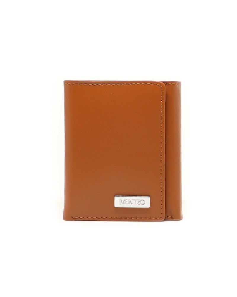 Leather Wallet MENTZO L301 TAN RFID IRIS
