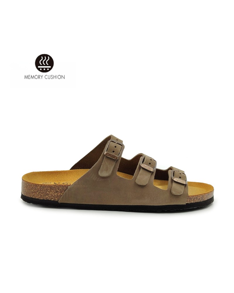 PLAKTON 186456 Nobuck Kaki