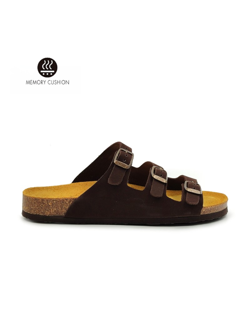 PLAKTON 186456 Nobuck Marron