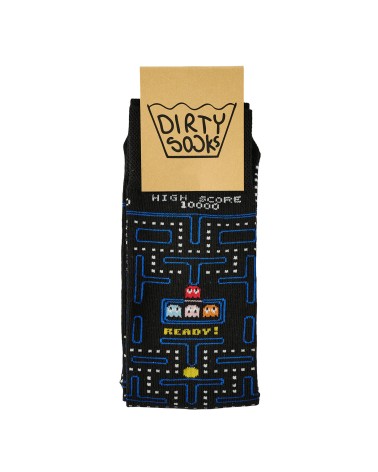 Dirty Socks Κάλτσα με σχέδια Ready? Black