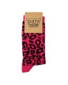 Dirty Socks Leopard_Fuxia