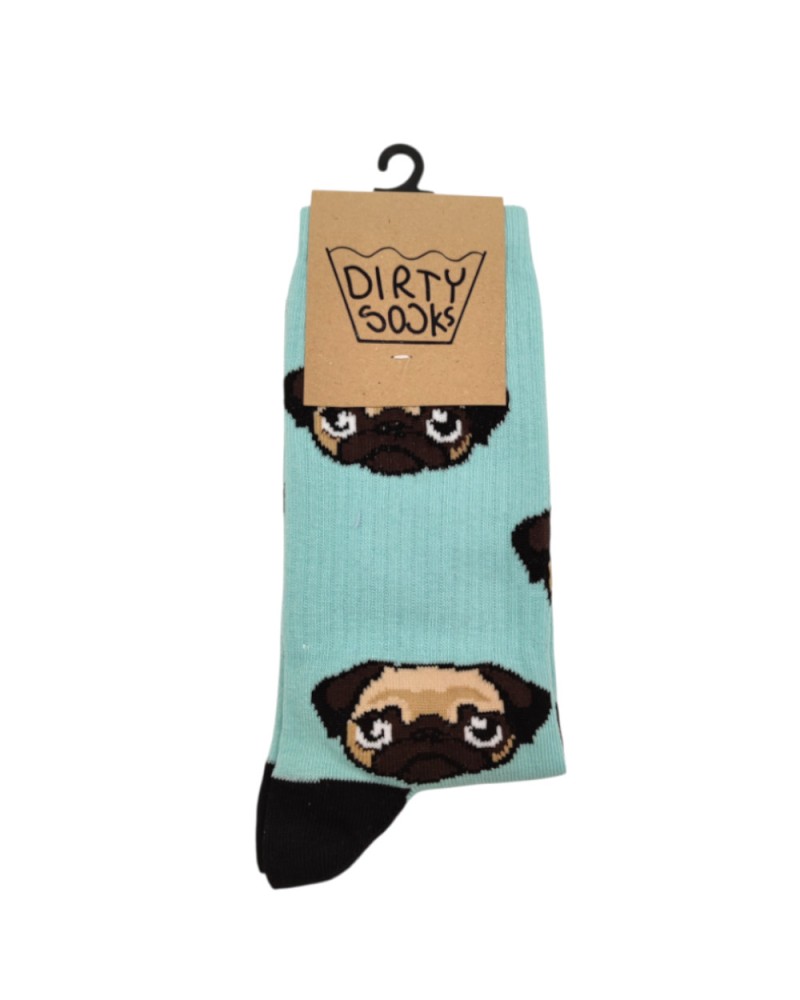 Dirty Socks Unisex Socks Siel Pug Dog