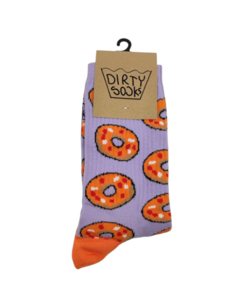 Dirty Socks Κάλτσα με σχέδια Donuts Lilac