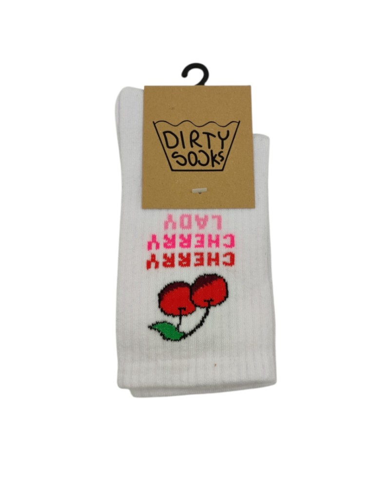 Dirty Socks Unisex Socks Cherry Lady