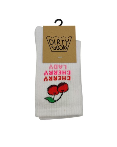 Dirty Socks Κάλτσα με σχέδια Cherry Lady