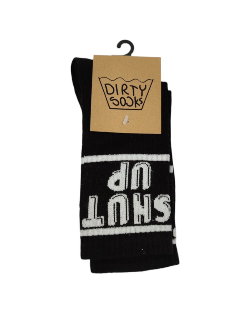 Dirty Socks Κάλτσα με σχέδια Shut Up