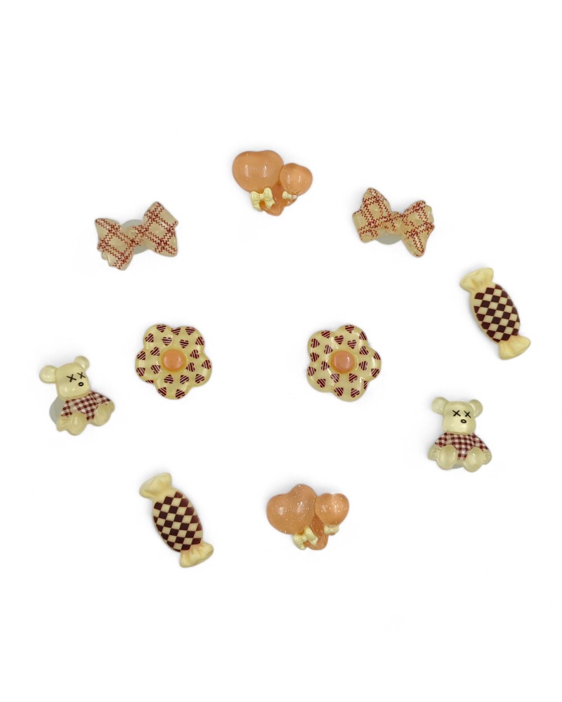 Decorative Pins for Clogs Set 14 Cute