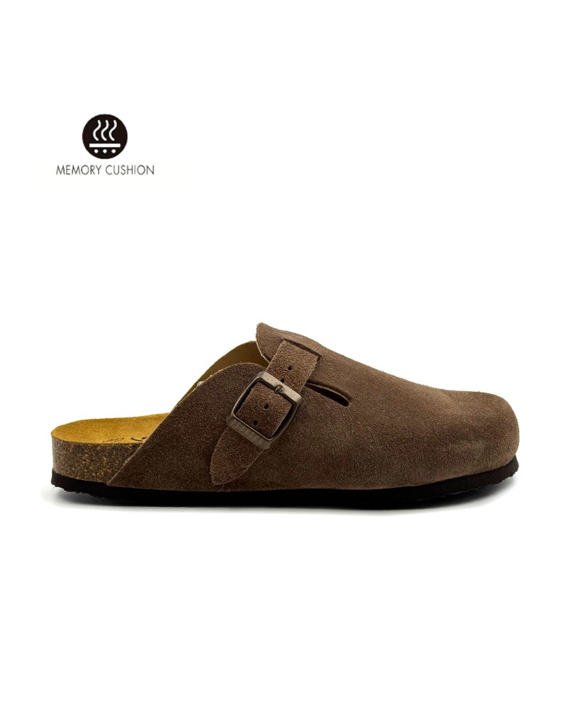 PLAKTON 181539 Afelpado Leather Lodo