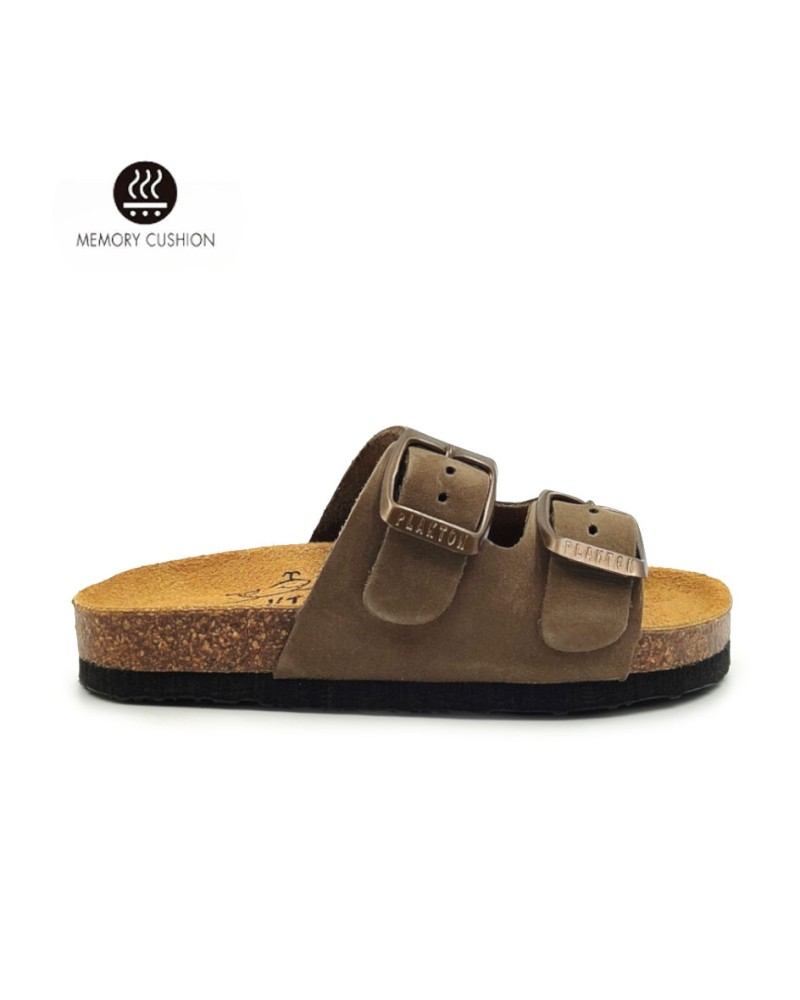 PLAKTON 121402 Nobuck Kaki