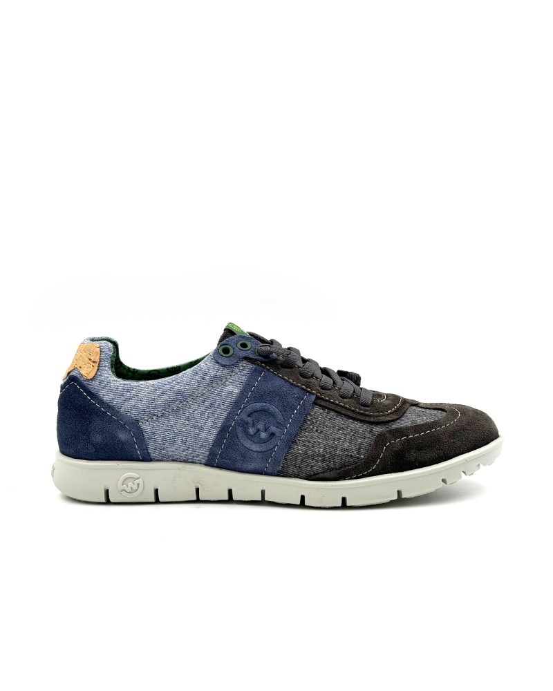 SLOWWALK Shiva Drill Blue/Black