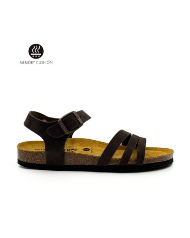PLAKTON 181007 Nobuck Marron
