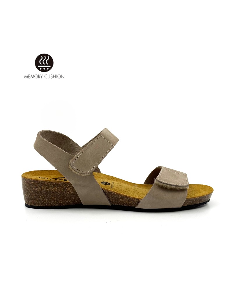 PLAKTON 775893 Nobuck Taupe