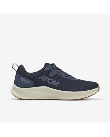 ATOM Activity AT126 Μπλε Ανδρικά Sneakers με Διαπνέον Mesh & Αντικραδασμική Σόλα