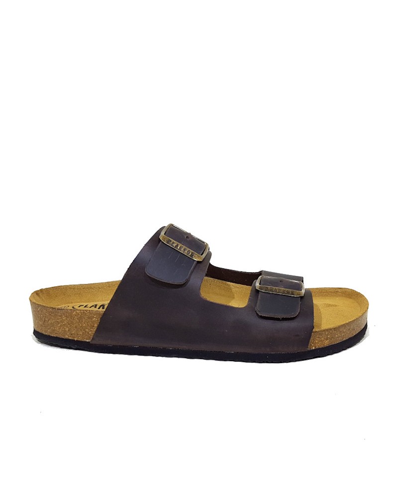 Nu pieds Plakton marron garçon - LOUIS 110053 - 66694