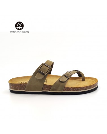 PLAKTON 171032 Nobuck Kaki